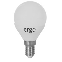 LED лампа ERGO Standard G45 E14 4W 220V 3000K Теплий б╕лий