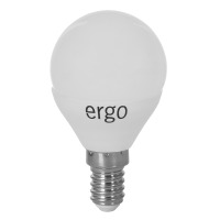 LED лампа ERGO Standard G45 E14 5W 220V 3000K Теплий б╕лий