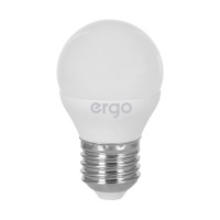 LED лампа ERGO Standard G45 Е27 5W 220V 4100K Нейтральний білий LED лампа ERGO Standard G45 Е27 5W 220V 4100K Нейтральний білий