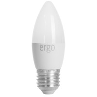 LED лампа ERGO Basic C37 E27 6W 220V 3000K Теплий б╕лий