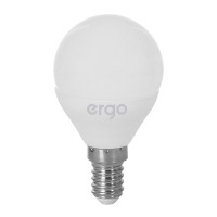 LED лампа ERGO Basic G45 E14 6W 220V 3000K Теплий б╕лий