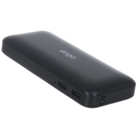 Портативна батарея ERGO LI-16В, 12500 mAh Black