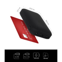 Портативна батарея ERGO LI-07, 7500 mAh Black