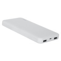Портативна батарея ERGO LP-103, 10000 mAh White