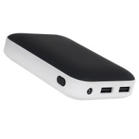 Портативна батарея ERGO LI-10, 10050 mAh Black/White