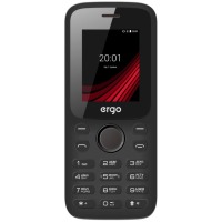 Моб╕льный телефон ERGO F182 Point Dual Sim Вlack