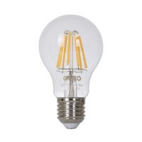 LED лампа ERGO Filament A60 Е27 8W 220V 3000K Теплий б╕лий