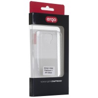 Смартфон ERGO F502 Platinum - TPU Clean+9H Glass (Trans) Смартфон ERGO F502 Platinum - TPU Clean+9H Glass (Trans)
