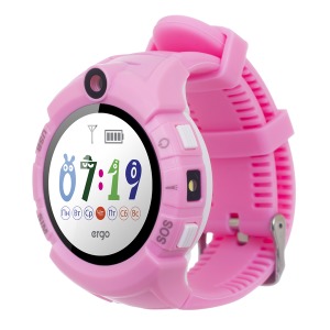 Дитячий смарт-годинник ERGO GPS Tracker Color C010 Pink Дитячий смарт-годинник ERGO GPS Tracker Color C010 Pink