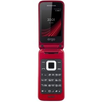 Моб╕льний телефон ERGO F244 Shell Dual Sim red