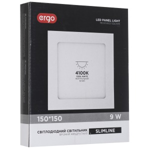 LED Світильник ERGO STD SL 9W 220V 4100K Нейтральний білий LED Світильник ERGO STD SL 9W 220V 4100K Нейтральний білий