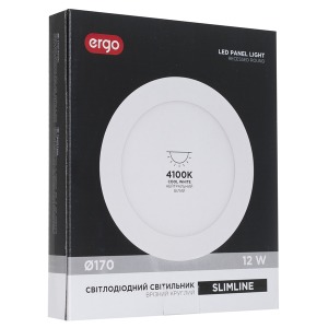 LED Світильник ERGO STD SL 12W 220V 4100K Нейтральний білий LED Світильник ERGO STD SL 12W 220V 4100K Нейтральний білий