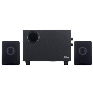 Мультимедійна акустика ERGO ST-29 220V 2.1 Black Мультимедійна акустика ERGO ST-29 220V 2.1 Black