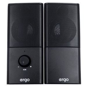 Мультимедійна акустика ERGO S-08 USB 2.0 Black Мультимедійна акустика ERGO S-08 USB 2.0 Black