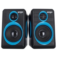 Мультимедійна акустика ERGO S-165 USB 2.0 Blue/black Мультимедійна акустика ERGO S-165 USB 2.0 Blue/black