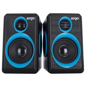 Мультимедійна акустика ERGO S-165 USB 2.0 Blue/black Мультимедійна акустика ERGO S-165 USB 2.0 Blue/black