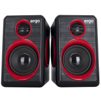 Мультимедійна акустика ERGO S-165 USB 2.0 Red/black Мультимедійна акустика ERGO S-165 USB 2.0 Red/black