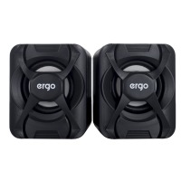 Мультимедійна акустика ERGO S-203 USB 2.0 Black Мультимедійна акустика ERGO S-203 USB 2.0 Black