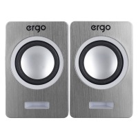 Мультимедійна акустика ERGO S-2049 USB 2.0 Silver Мультимедійна акустика ERGO S-2049 USB 2.0 Silver