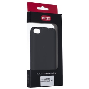Чохол для смартфона ERGO B504 Unit/B505 Unit 4G - Shiny Black Чохол для смартфона ERGO B504 Unit/B505 Unit 4G - Shiny Black