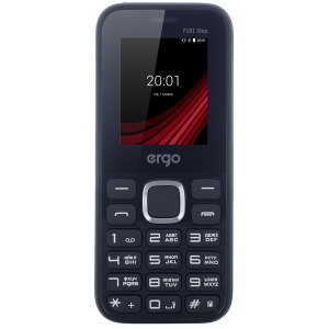 Мобільний телефон ERGO F181 Step Dual Sim Blue Мобільний телефон ERGO F181 Step Dual Sim Blue