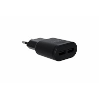 Смартфон ERGO EWC-224 2xUSB Wall Charger Black Смартфон ERGO EWC-224 2xUSB Wall Charger Black