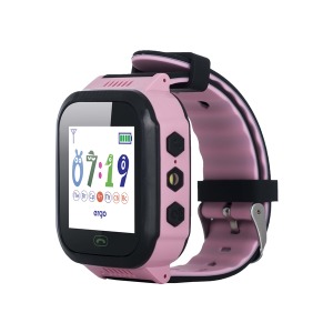 Дитячий смарт-годинник ERGO GPS Tracker Color J020 Pink Дитячий смарт-годинник ERGO GPS Tracker Color J020 Pink