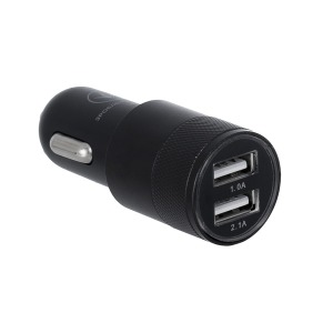 Зарядное устройство ERGO ECC-221 2.1A 2xUSB Car Charger Black Зарядное устройство ERGO ECC-221 2.1A 2xUSB Car Charger Black
