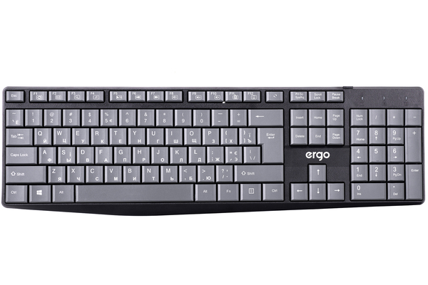 Клавіатура ERGO K-210 USB: опис, характеристики, фото | ERGO Україна