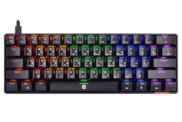 Клавіатура ERGO KB-930 MINI Black: опис, характеристики, фото