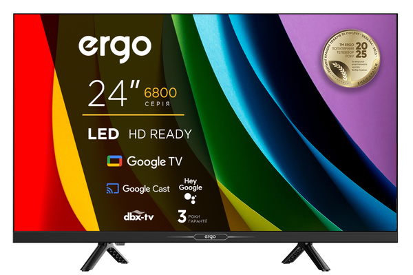 Телевізор ERGO 24JHS6800: опис, характеристики, фото | ERGO Україна