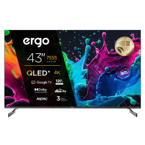 Телевізор ERGO 43JUQ7555: опис, характеристики, фото | ERGO Україна